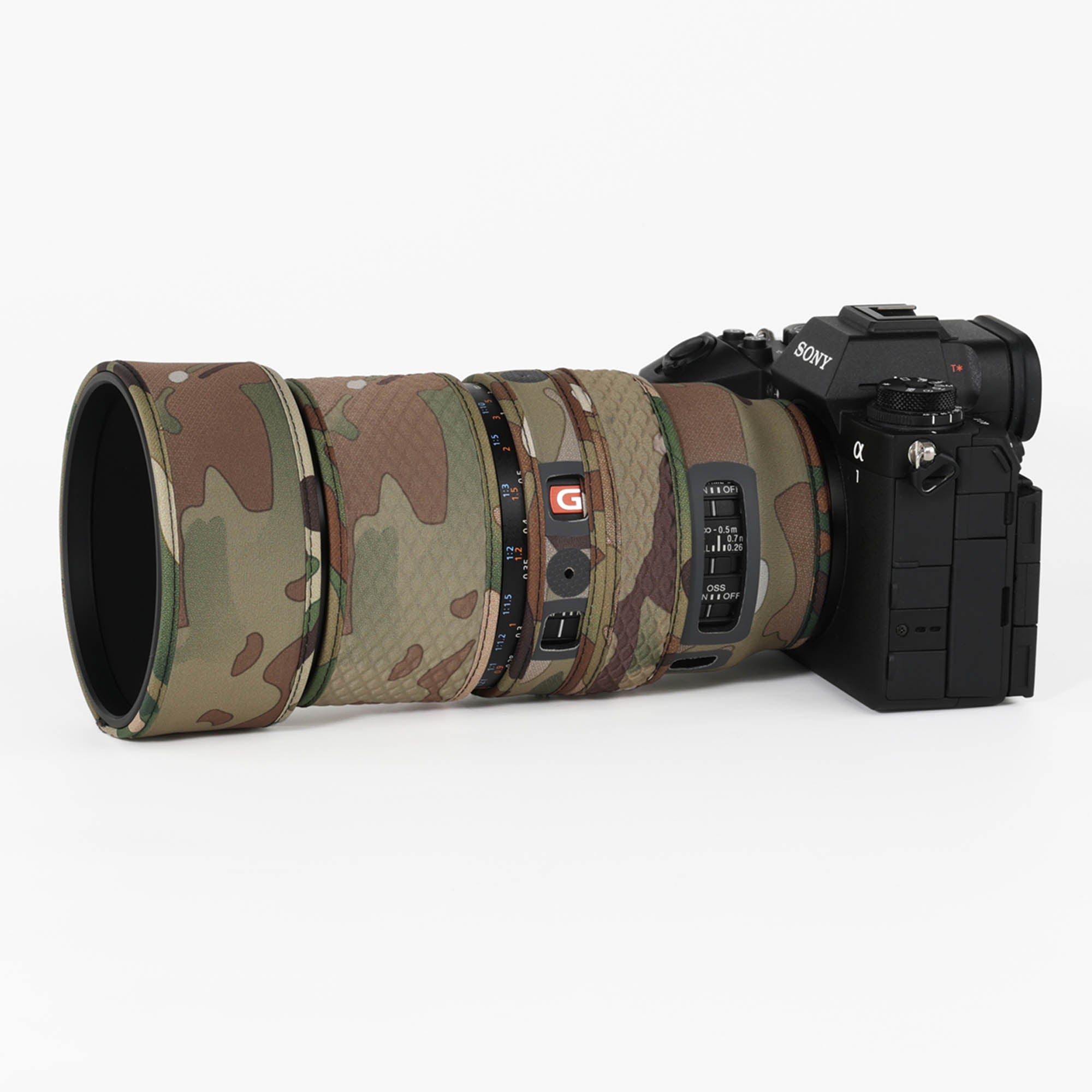 CHASING BIRDS Lens Camouflage Waterproof Coat for SONY FE 100mm F2.8 Macro GM OSS Rainproof Lens Protective Cover Version IV