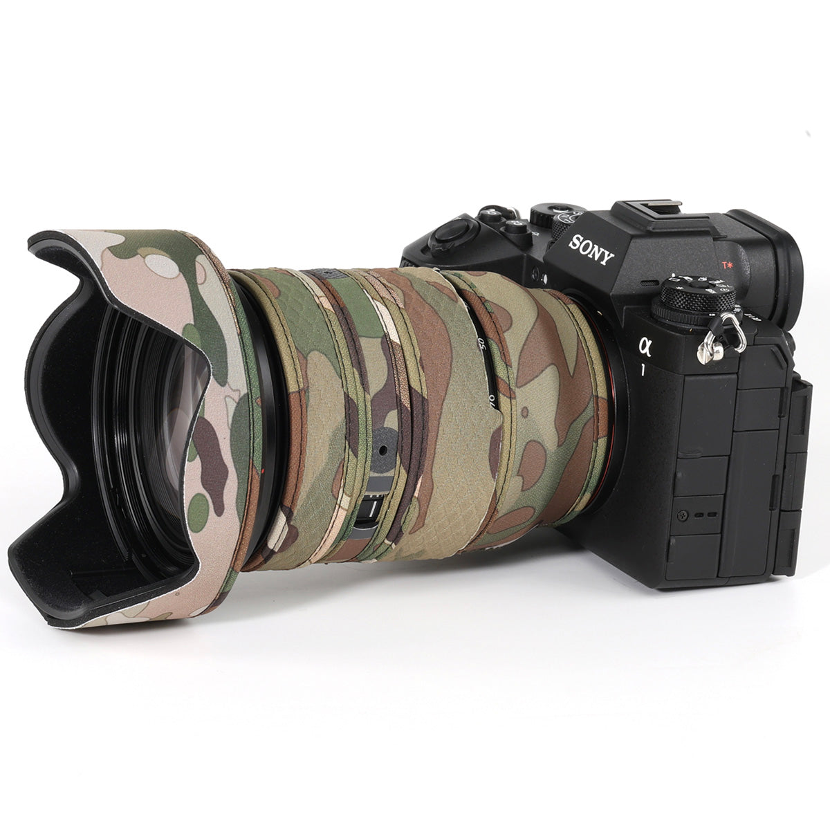 CHASING BIRDS Lens Camouflage Waterproof Coat for SONY FE 24-70mm F2.8 GM II Rainproof Lens Protective Cover Version IV