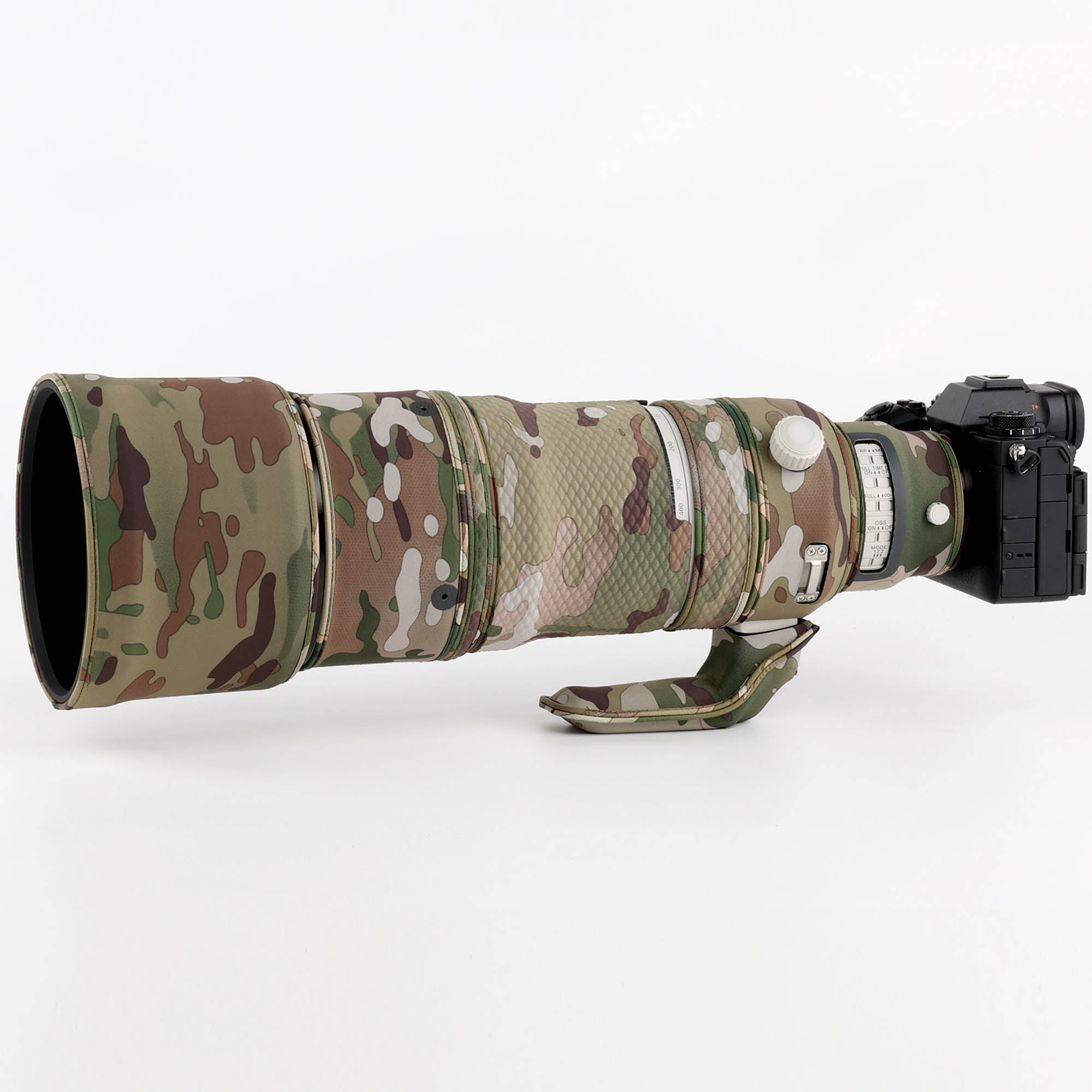 CHASING BIRDS Version IV Lens Camouflage Waterproof Coat for SONY FE 100-400mm F4.5 GM OSS Rainproof Lens Protective Cover