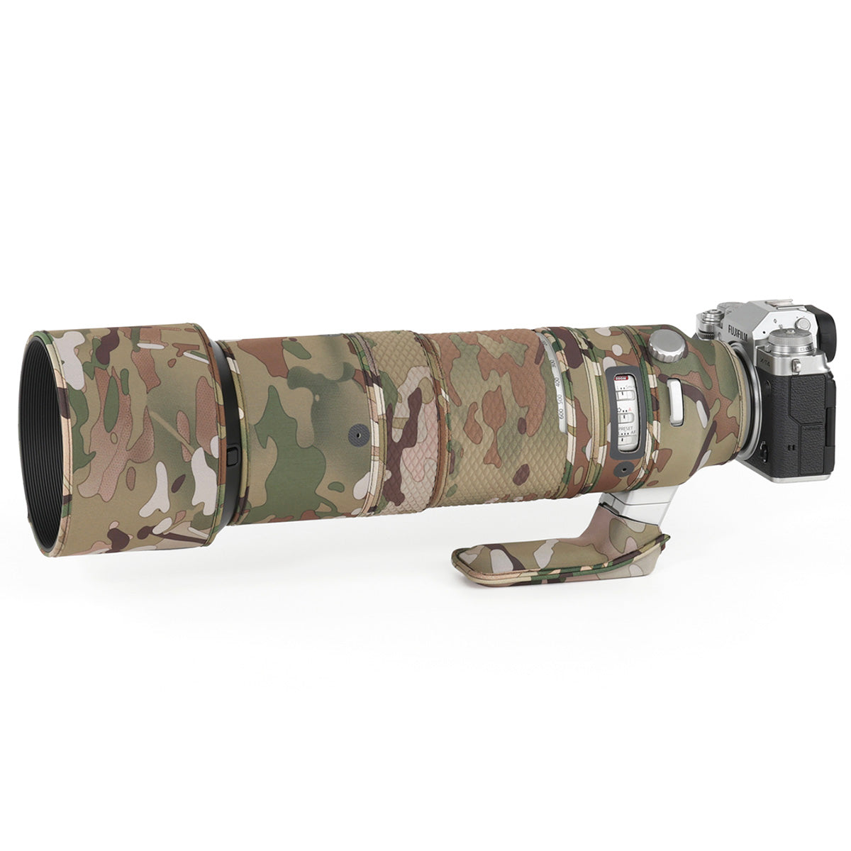 CHASING BIRDS Lens Camouflage Waterproof Coat for FUJIFILM XF 150-600mm F5.6-8 R LM OIS WR Rainproof Lens Protective Cover Version IV