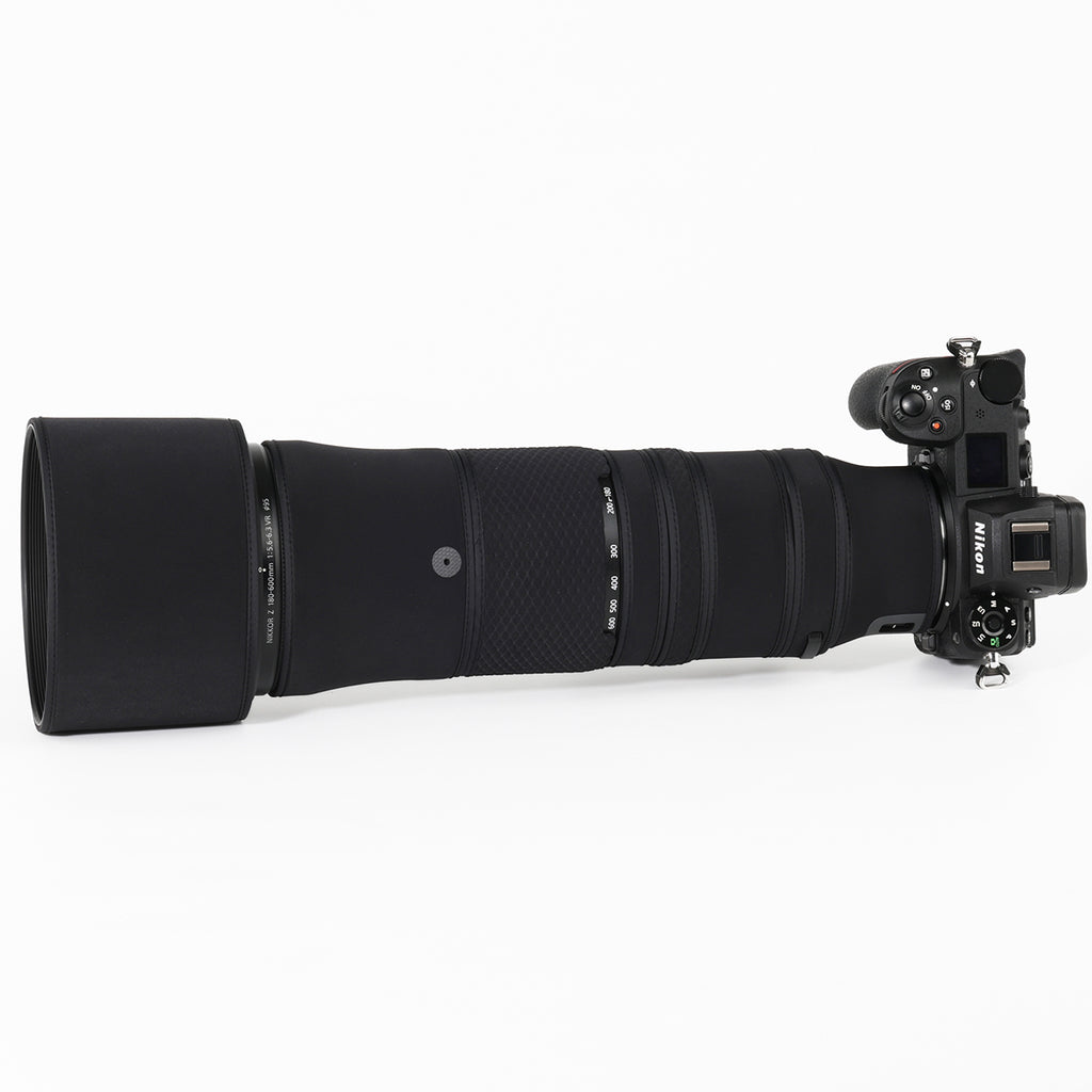 CHASING BIRDS Lens Camouflage Waterproof Coat for NIKON Z 180-600mm F5.6 VR Rainproof Lens Protective Cover Version IV