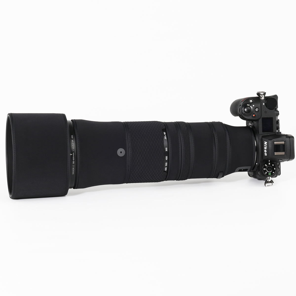 CHASING BIRDS Lens Camouflage Waterproof Coat for NIKON Z 180-600mm F5.6 VR Rainproof Lens Protective Cover Version IV