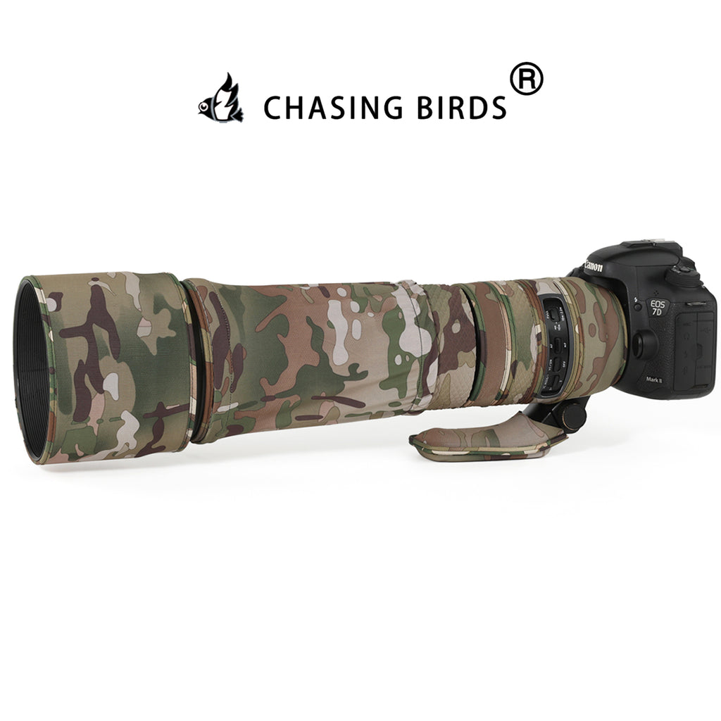 CHASING BIRDS Version IV Lens Camouflage Waterproof Coat for TAMRON 150-600mm f5-6.3 G2 A022 Rainproof Lens Protective Cover
