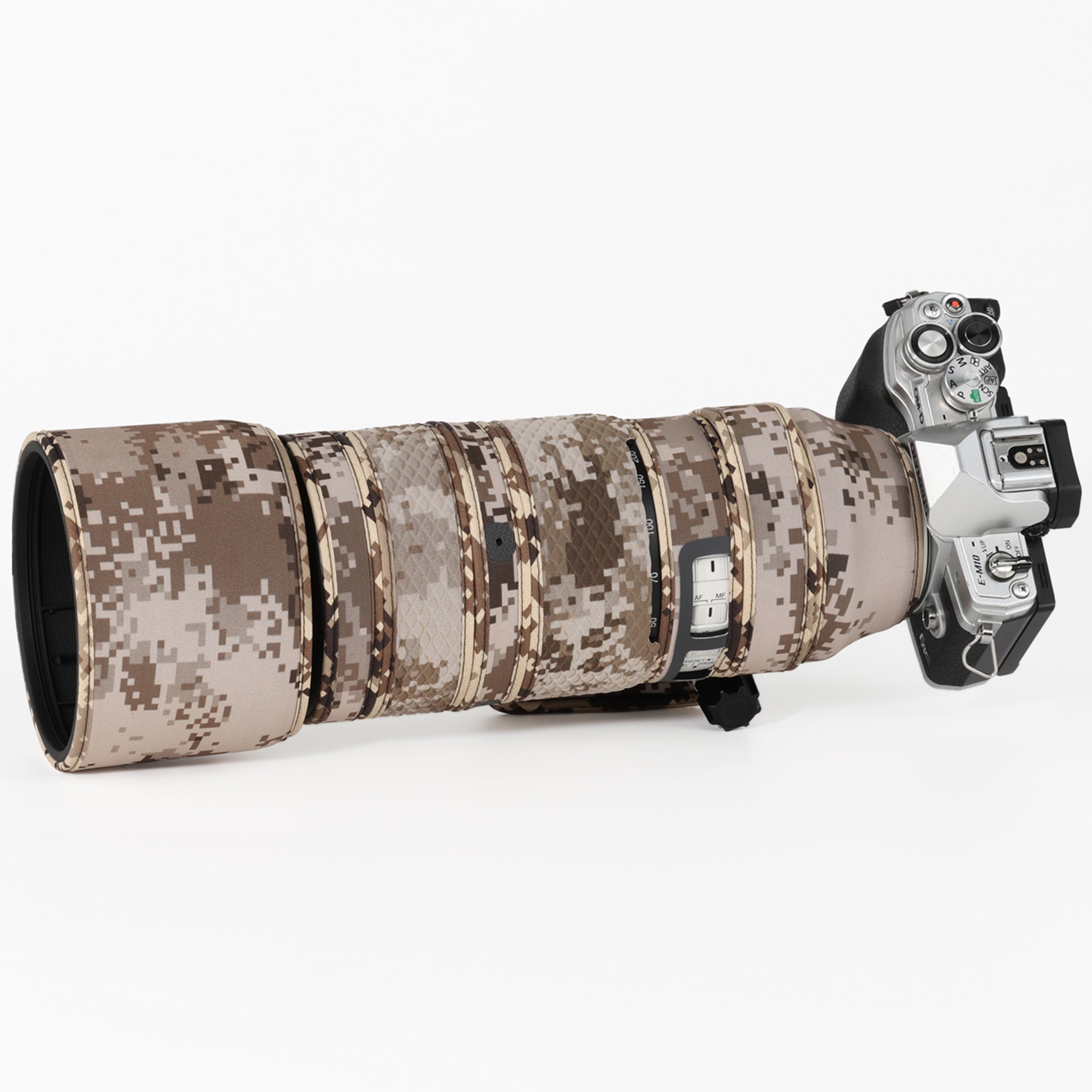 CHASING BIRDS Lens Camouflage Waterproof Coat for Olympus M.ZUIKO Digital ED 50-200mm F2.8 IS PRO Rainproof Lens Protective Cover Version IV