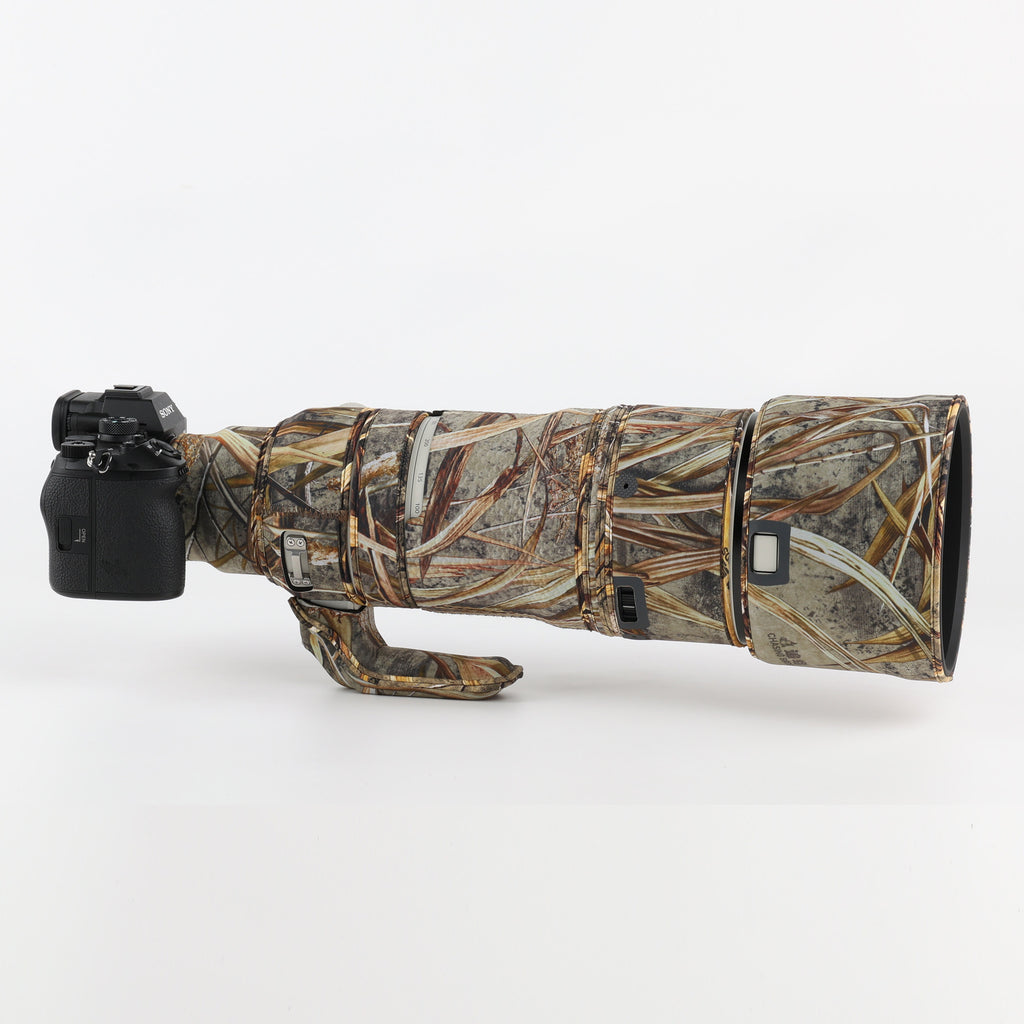 CHASING BIRDS Version IV Lens Camouflage Waterproof Coat for SONY FE 100-400mm F4.5 GM OSS Rainproof Lens Protective Cover