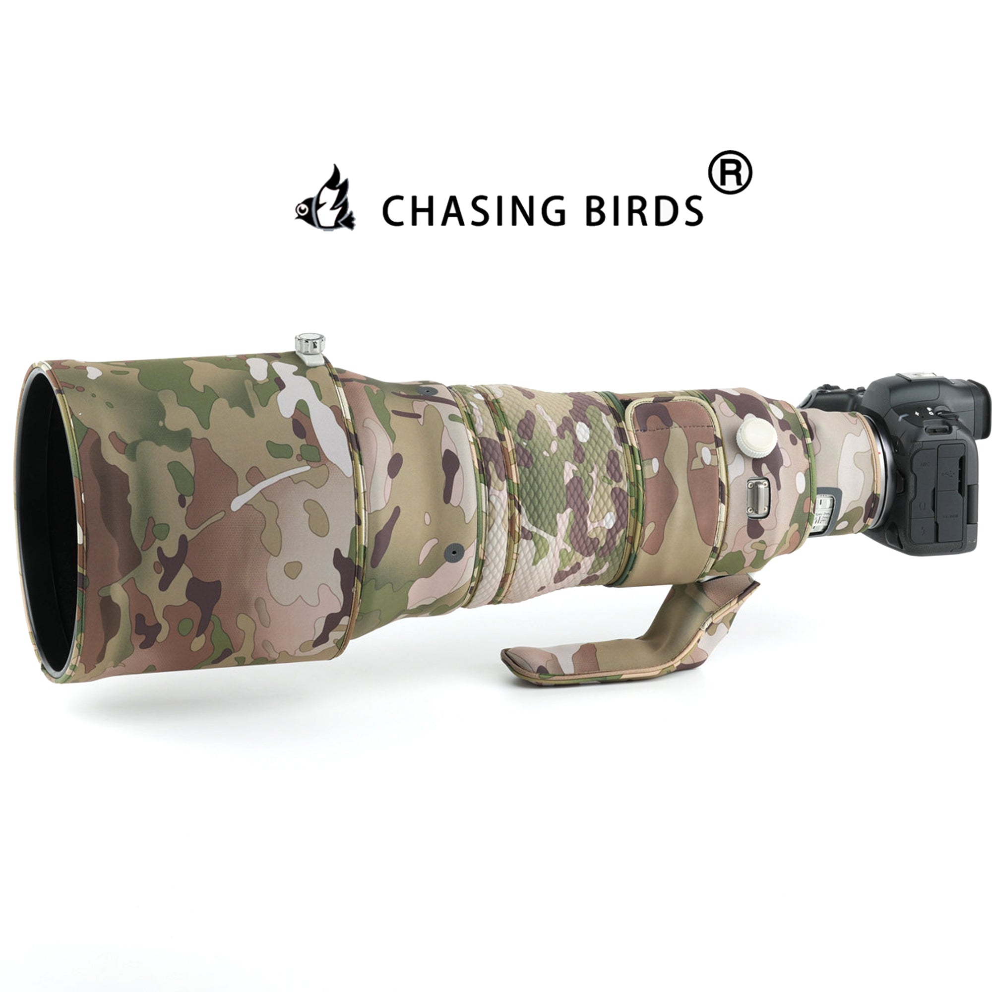 CHASING BIRDS Camouflage Waterproof Lens Coat for Canon EF 400mm F2.8 L IS III USM Rainproof Lens Protective Cover
