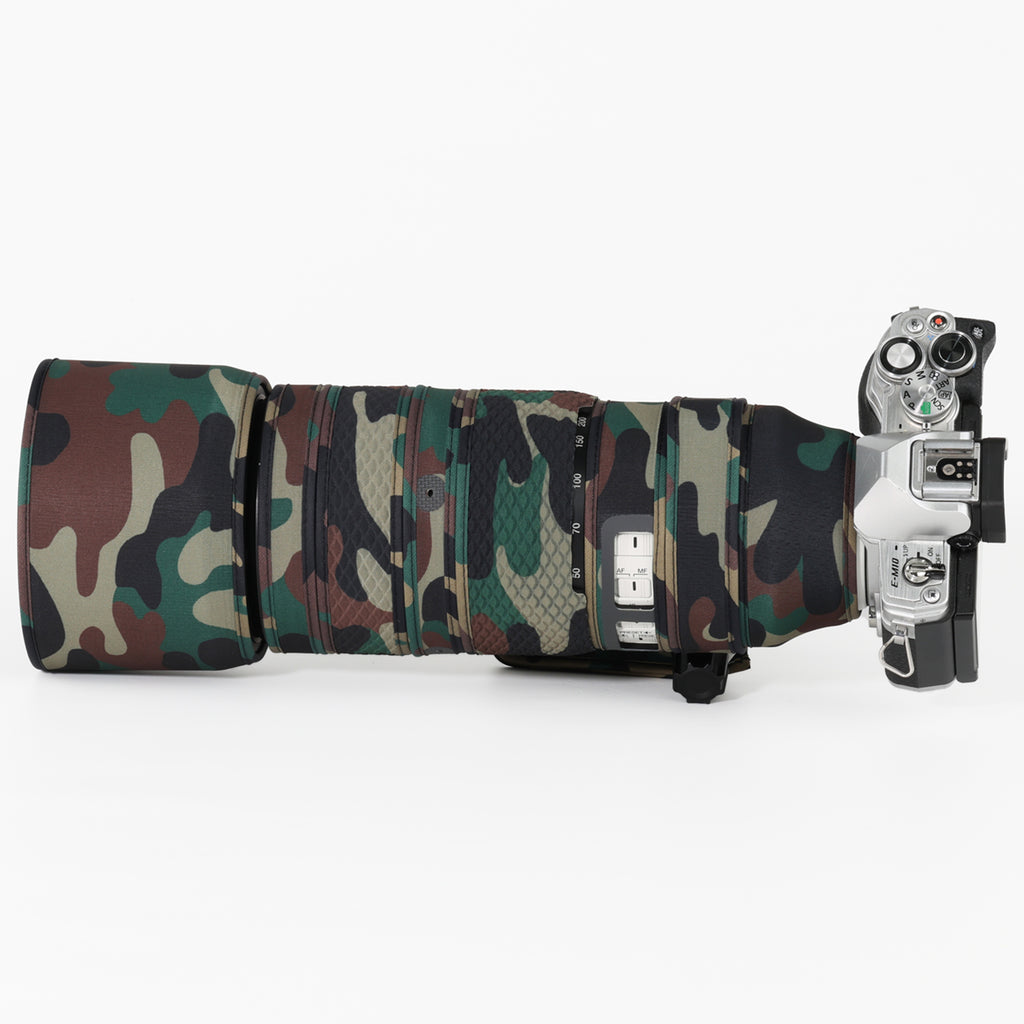 CHASING BIRDS Lens Camouflage Waterproof Coat for Olympus M.ZUIKO Digital ED 50-200mm F2.8 IS PRO Rainproof Lens Protective Cover Version IV