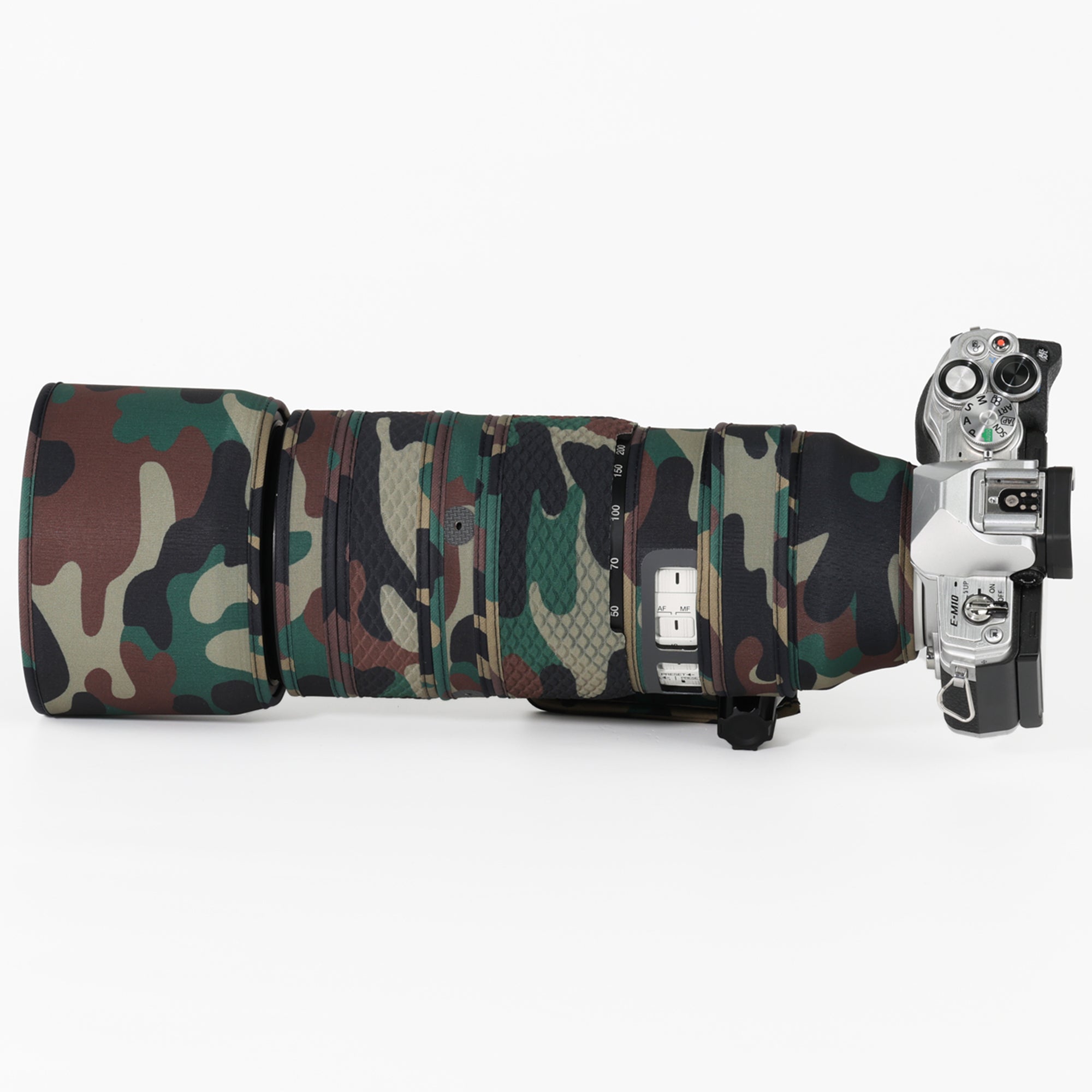 CHASING BIRDS Lens Camouflage Waterproof Coat for Olympus M.ZUIKO Digital ED 50-200mm F2.8 IS PRO Rainproof Lens Protective Cover Version IV
