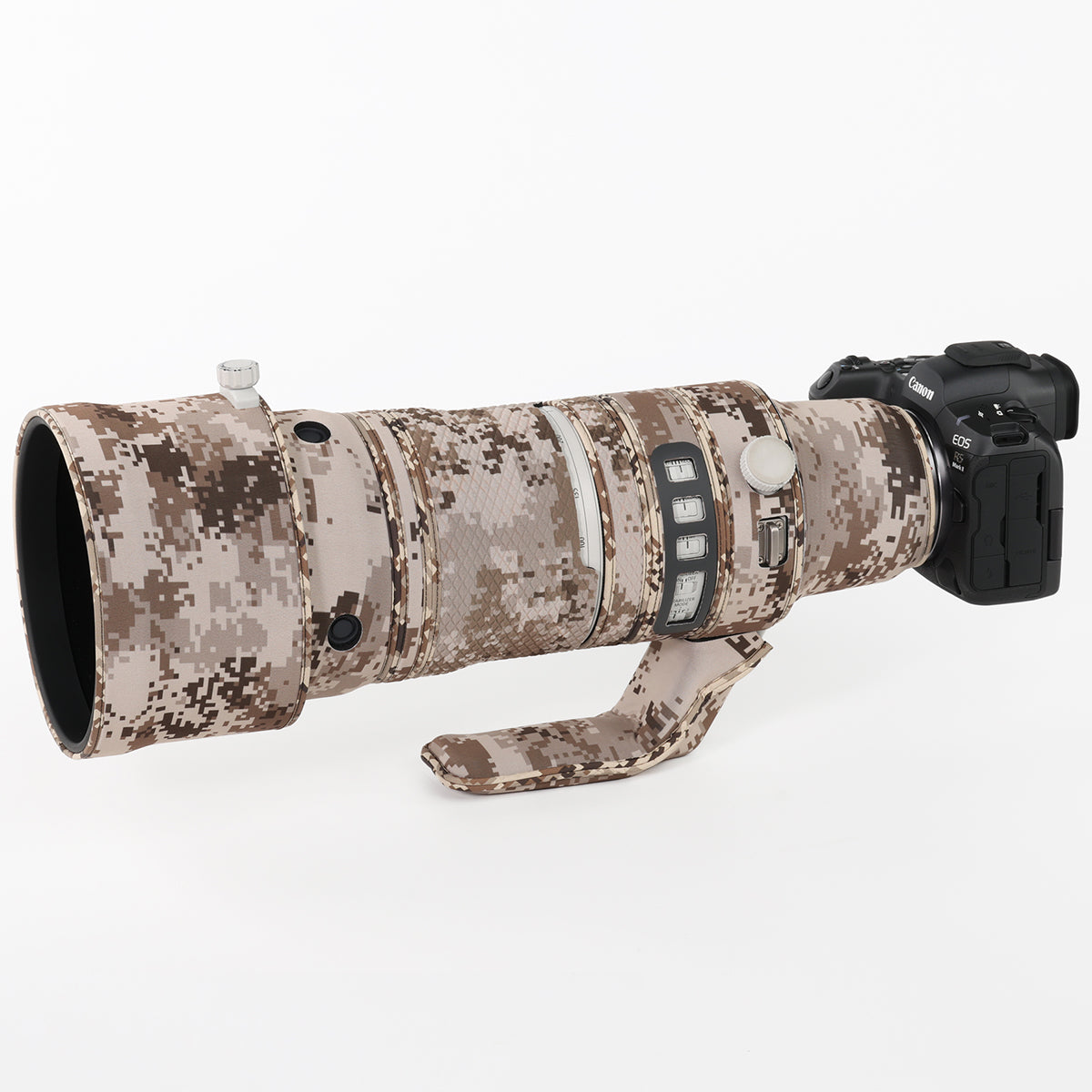 CHASING BIRDS Camouflage Waterproof Lens Coat for CANON RF 100-300mm F2.8 L IS USM Rainproof Lens Protective Cover