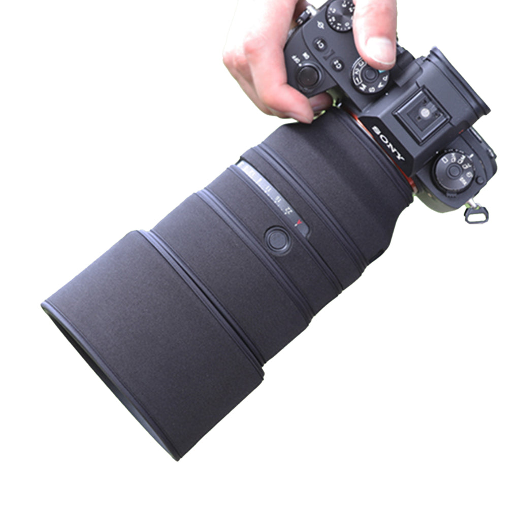 CHASING BIRDS Camouflage Waterproof Lens Coat for Sony FE 135mm F1.8 GM Rainproof Lens Protective Cover
