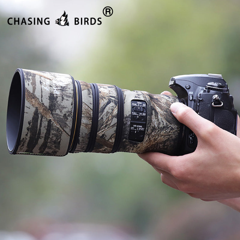 CHASING BIRDS Camouflage Waterproof Lens Coat for Nikon AF-S 300mm F/4E PF ED VR Rainproof Lens Protective Cover