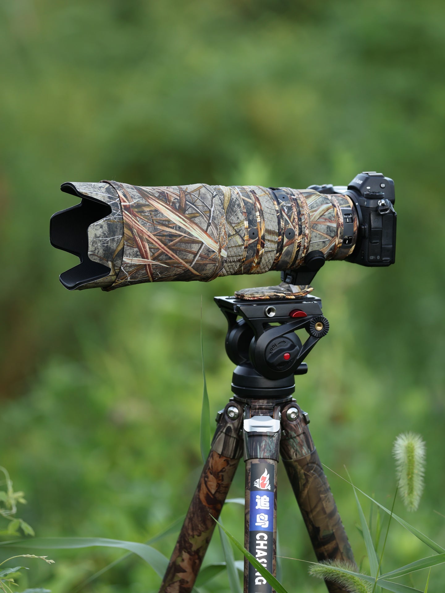 CHASING BIRDS Ver.IV Lens Camouflage Waterproof Coat for NIKON Z 100-400mm F4.5-5.6 VR S Rainproof Lens Protective Cover