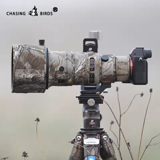 CHASING BIRDS Camouflage Waterproof Lens Coat for Sigma 500mm F5.6 DG DN OS Rainproof Lens Protective Cover