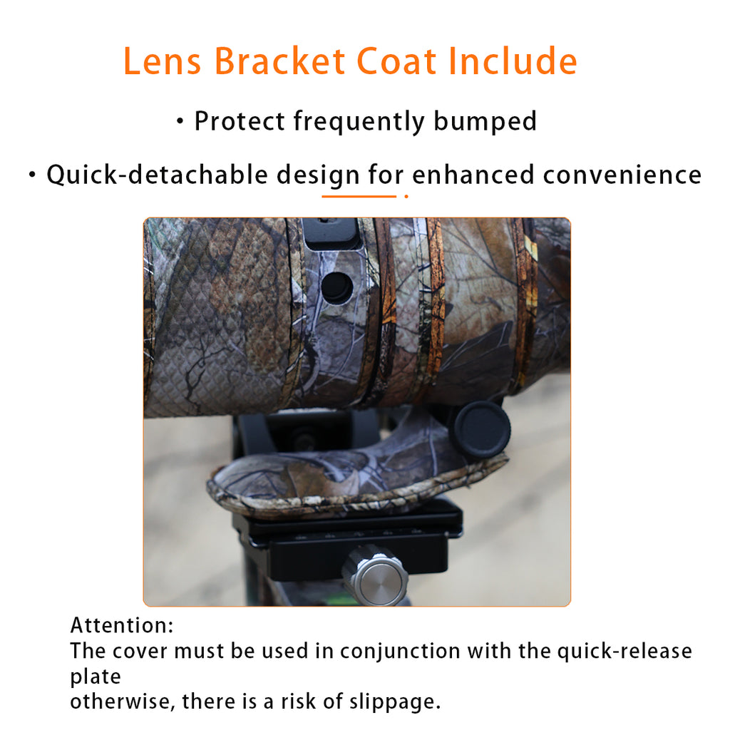 CHASING BIRDS Lens Camouflage Waterproof Coat for TAMRON 50-400mm F4.5-6.3 DI III VC VXD A067 Rainproof Lens Protective Cover Version IV