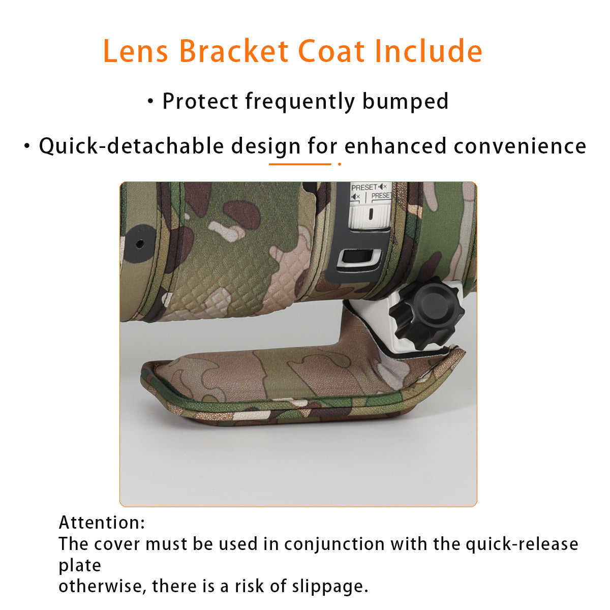 CHASING BIRDS Lens Camouflage Waterproof Coat for Olympus M.ZUIKO Digital ED 50-200mm F2.8 IS PRO Rainproof Lens Protective Cover Version IV