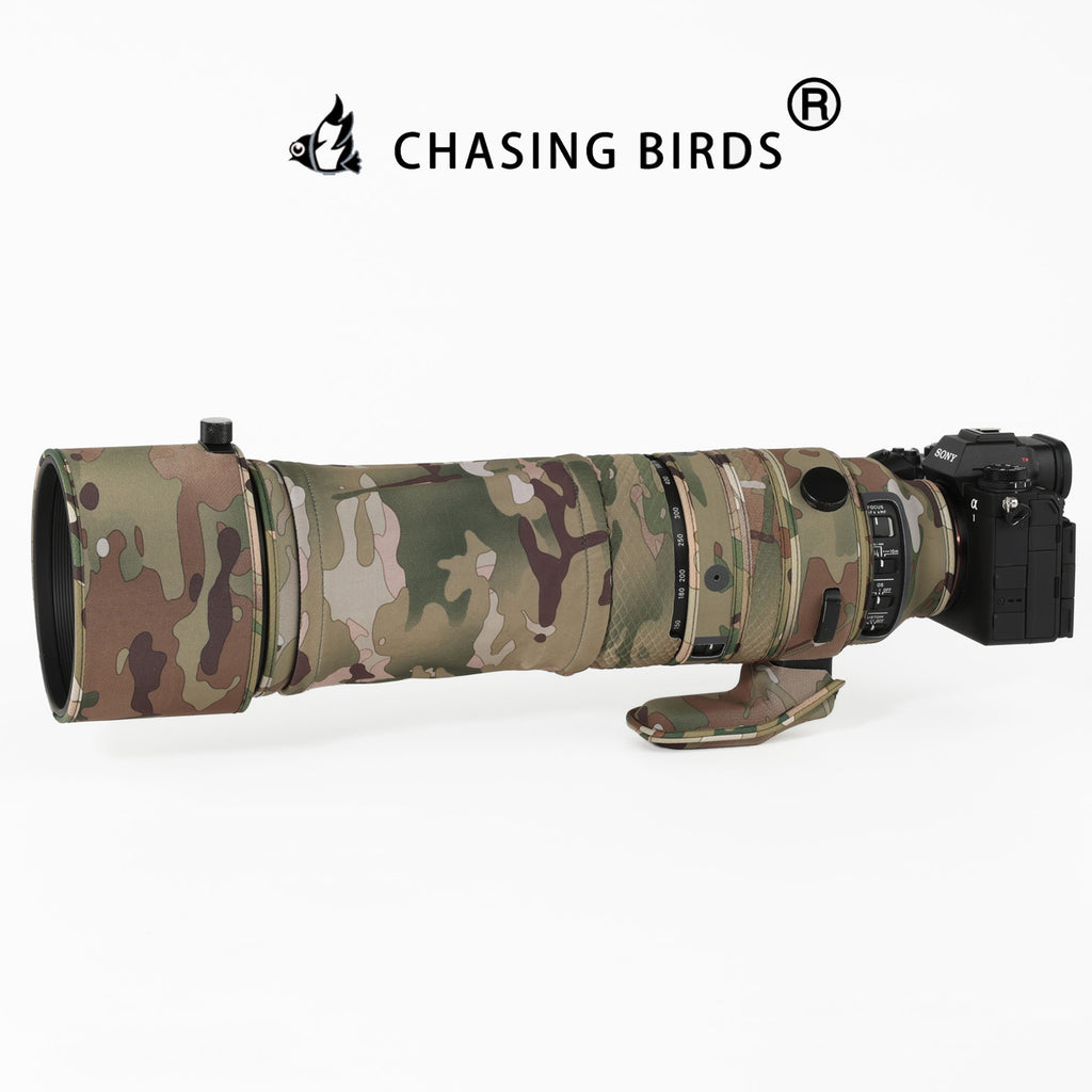 CHASING BIRDS Lens Camouflage Waterproof Coat for SIGMA 150-600mm F5-6.3 DG DN OS Sports Rainproof Lens Protective Cover Version IV