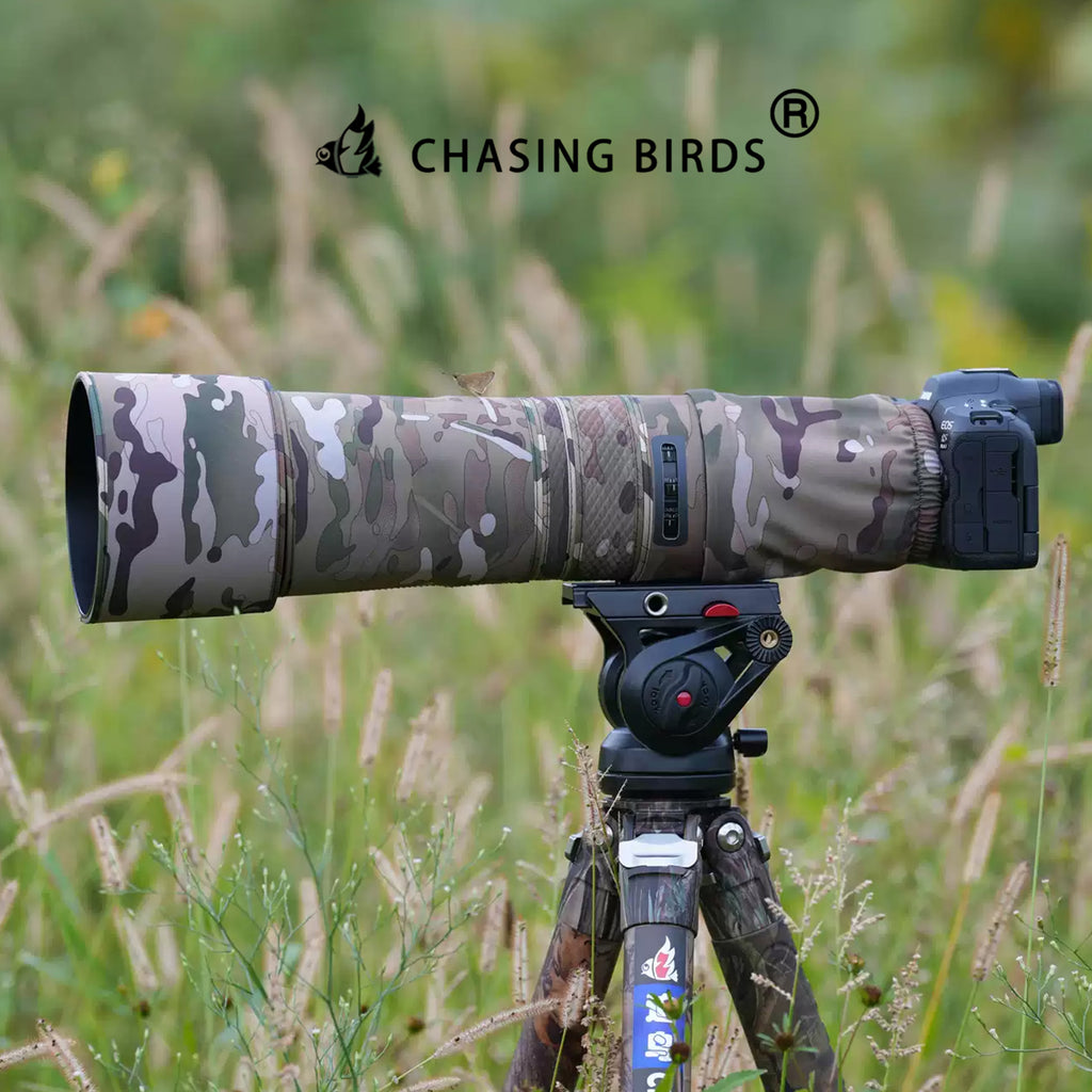 CHASING BIRDS Version IV Lens Camouflage Waterproof Coat for Canon RF 800mm F11 IS STM Rainproof Lens Protective Cover