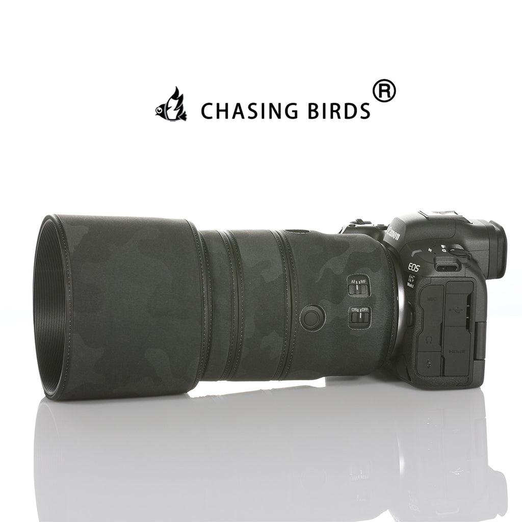 CHASING BIRDS Lens Camouflage Waterproof Coat for Canon RF 135mm F1.8 L IS USM Rainproof Lens Protective Cover Version IV