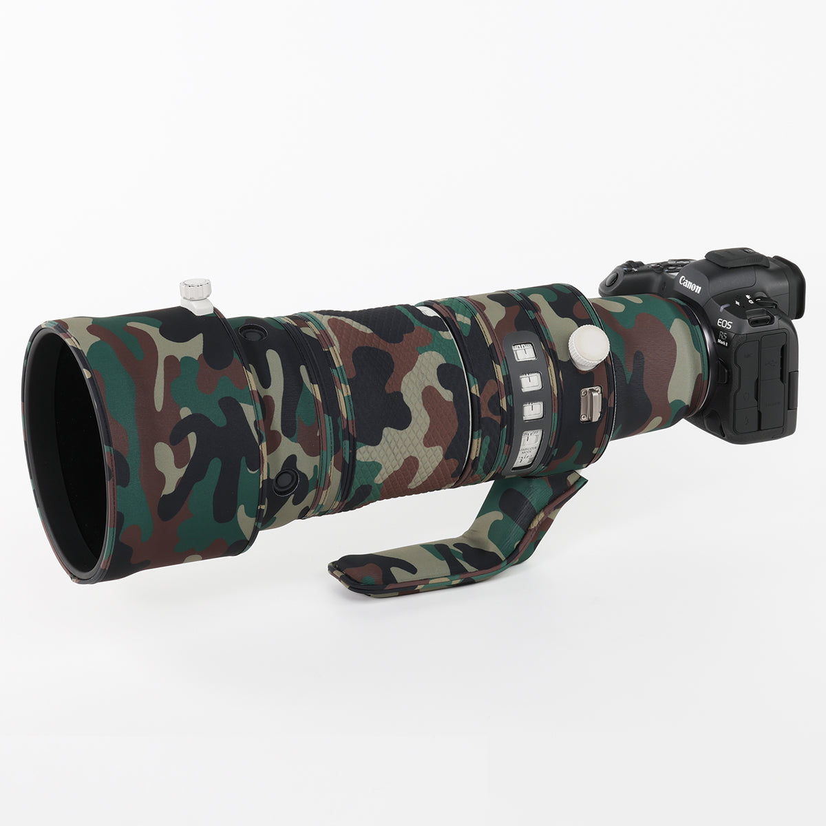 CHASING BIRDS Camouflage Waterproof Lens Coat for CANON RF 100-300mm F2.8 L IS USM Rainproof Lens Protective Cover