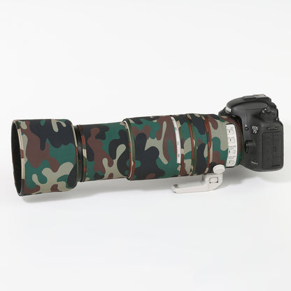 CHASING BIRDS Camouflage Waterproof Lens Coat for Canon EF 100-400mm F4.5-5.6 L is II USM Rainproof Lens Protective Cover