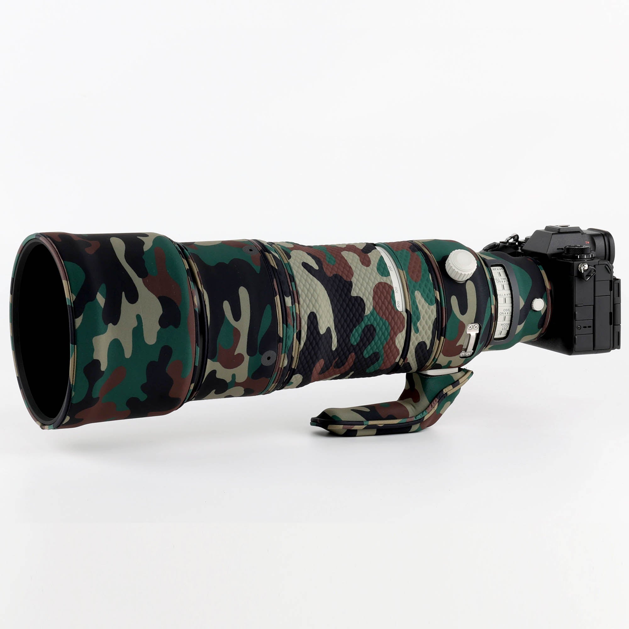 CHASING BIRDS Version IV Lens Camouflage Waterproof Coat for SONY FE 100-400mm F4.5 GM OSS Rainproof Lens Protective Cover