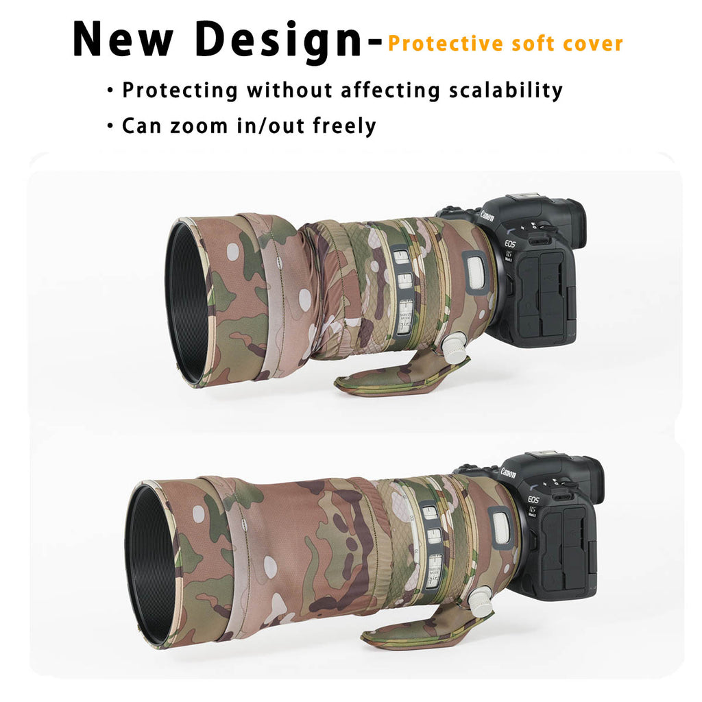 CHASING BIRDS Lens Camouflage Waterproof Coat for Canon RF 70-200mm F2.8 L is USM Rainproof Lens Protective Cover Version IV