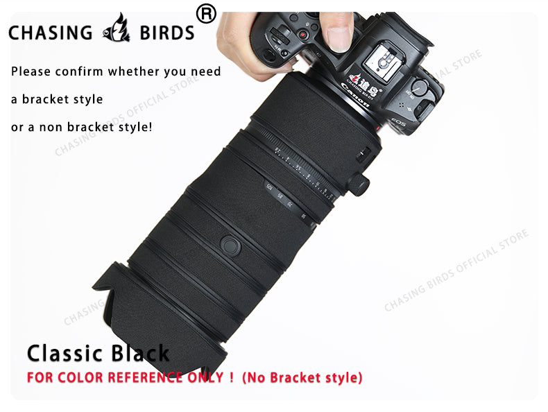 CHASING BIRDS Camouflage Waterproof Lens Coat for TAMRON SP 70-200mm F2.8 Di VC USD G2 Rainproof Lens Protective Cover