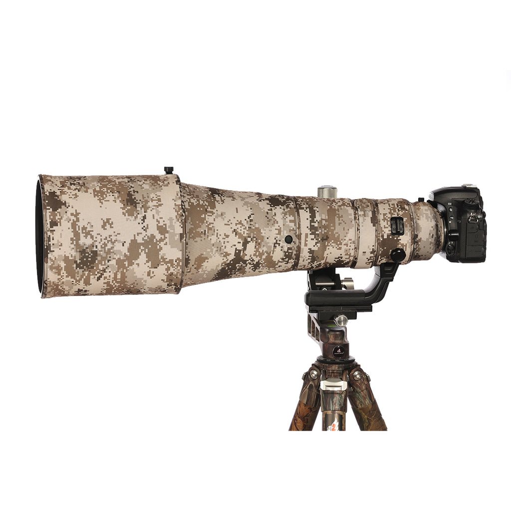 CHASING BIRDS Version IV Lens Camouflage Waterproof Coat for Nikon AF-S 600mm F4 E FL ED VR Rainproof Lens Protective Cover