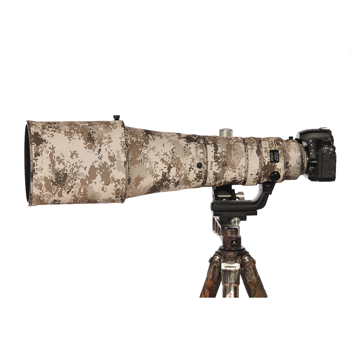CHASING BIRDS Version IV Lens Camouflage Waterproof Coat for Nikon AF-S 600mm F4 E FL ED VR Rainproof Lens Protective Cover