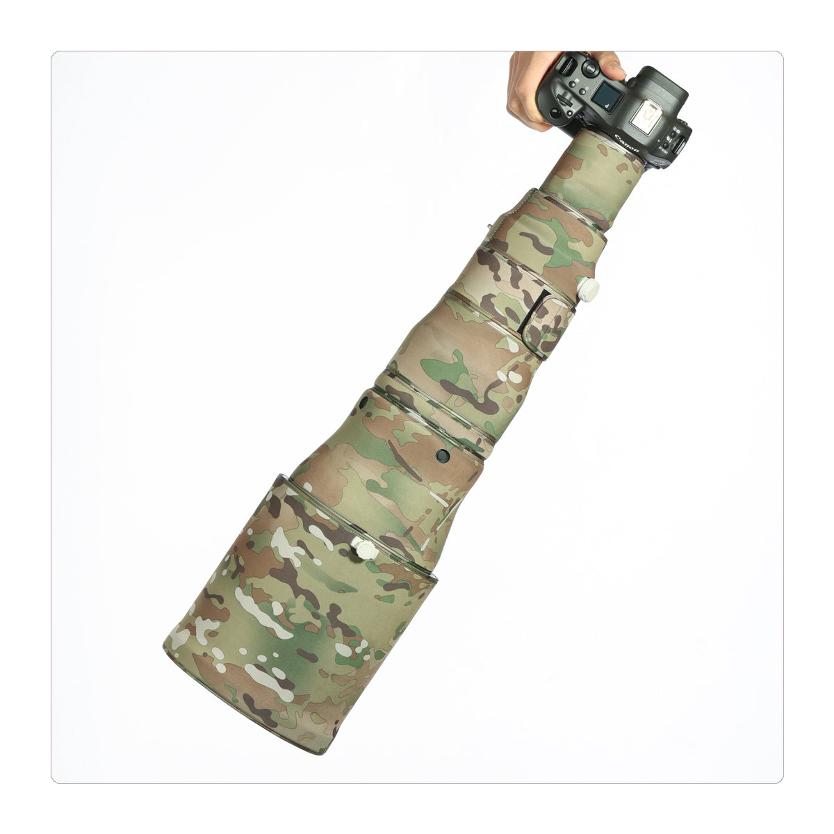 CHASING BIRDS Camouflage Waterproof Lens Coat for CANON RF 600mmF4 L IS USM Rainproof Lens Protective Cover