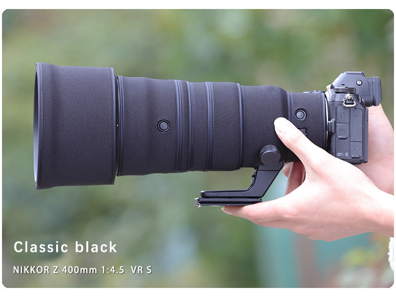 CHASING BIRDS Camouflage Waterproof Lens Coat for Nikon Z 400mm f/4.5 VR S Rainproof Lens Protective Cover