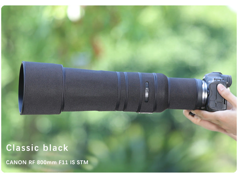 CHASING BIRDS Camouflage Waterproof Lens Coat for Canon RF 800mm F11 is STM Rainproof Lens Protective Cover