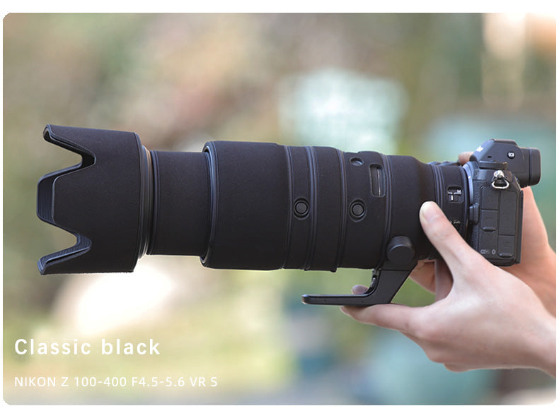 CHASING BIRDS Camouflage Waterproof Lens Coat for NIKON Z 100-400 Rainproof Lens Protective Cover