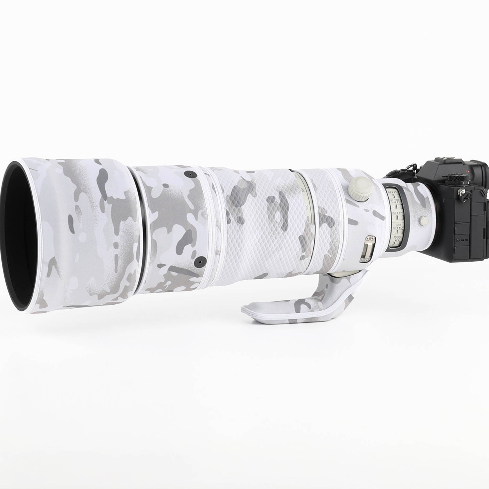 CHASING BIRDS Version IV Lens Camouflage Waterproof Coat for SONY FE 100-400mm F4.5 GM OSS Rainproof Lens Protective Cover