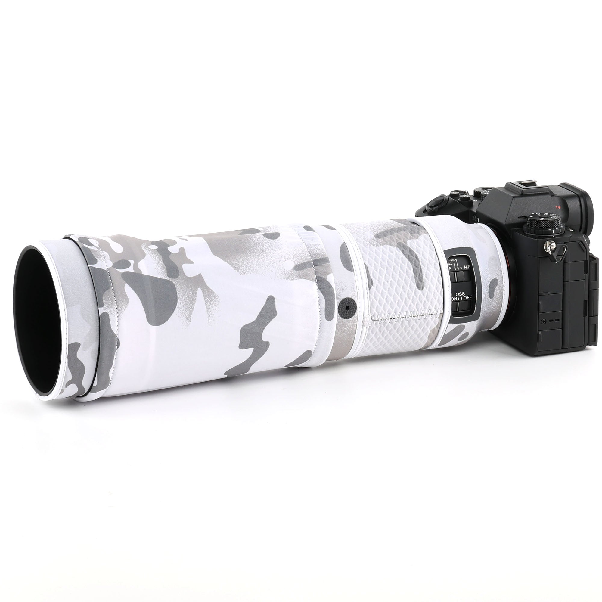 CHASING BIRDS Lens Camouflage Waterproof SONY FE 100-400mm F5.6-8 Rainproof Lens Protective Cover Version IV