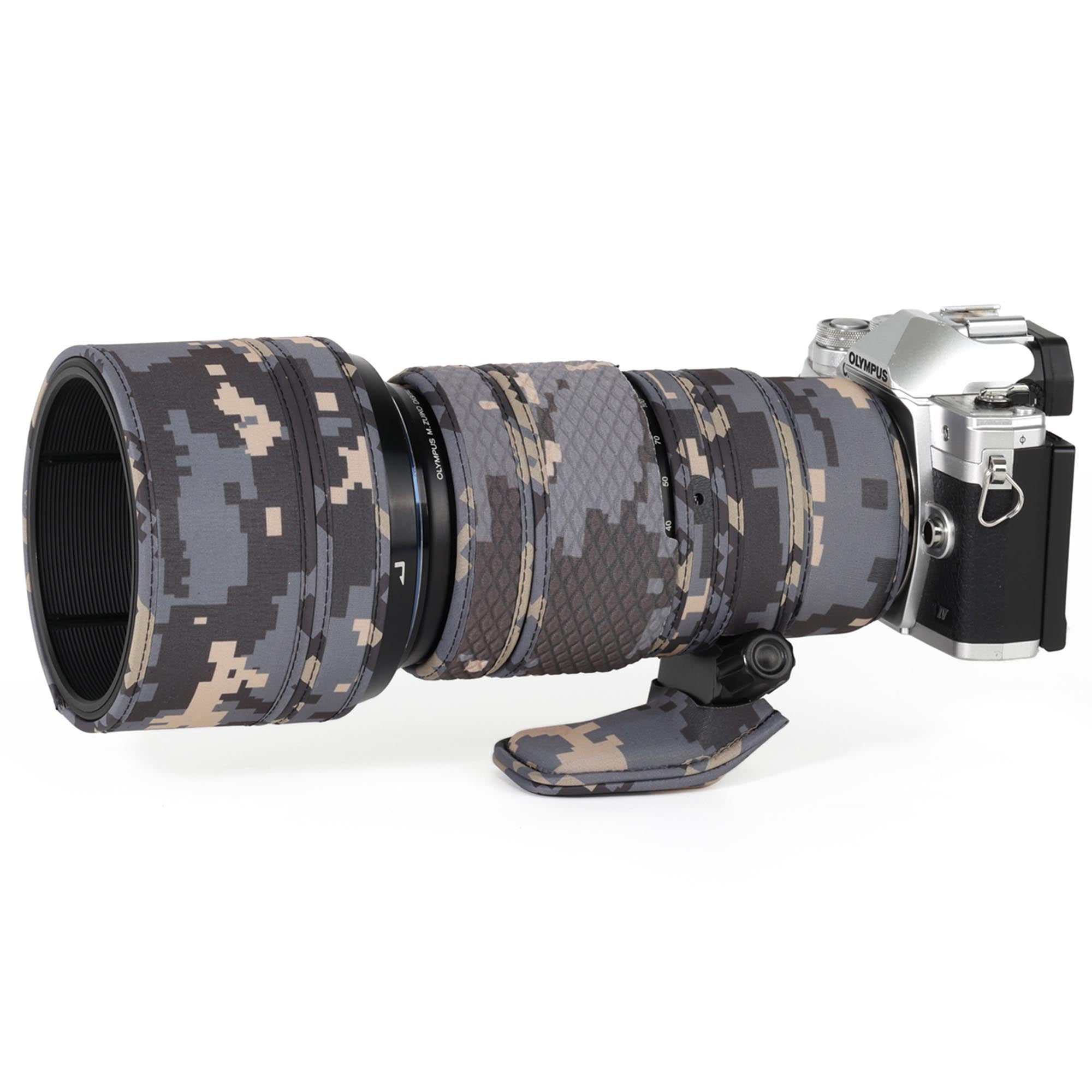 CHASING BIRDS Lens Camouflage Waterproof Coat for Olympus 40-150mm F2.8 PRO Rainproof Lens Protective Cover Version IV