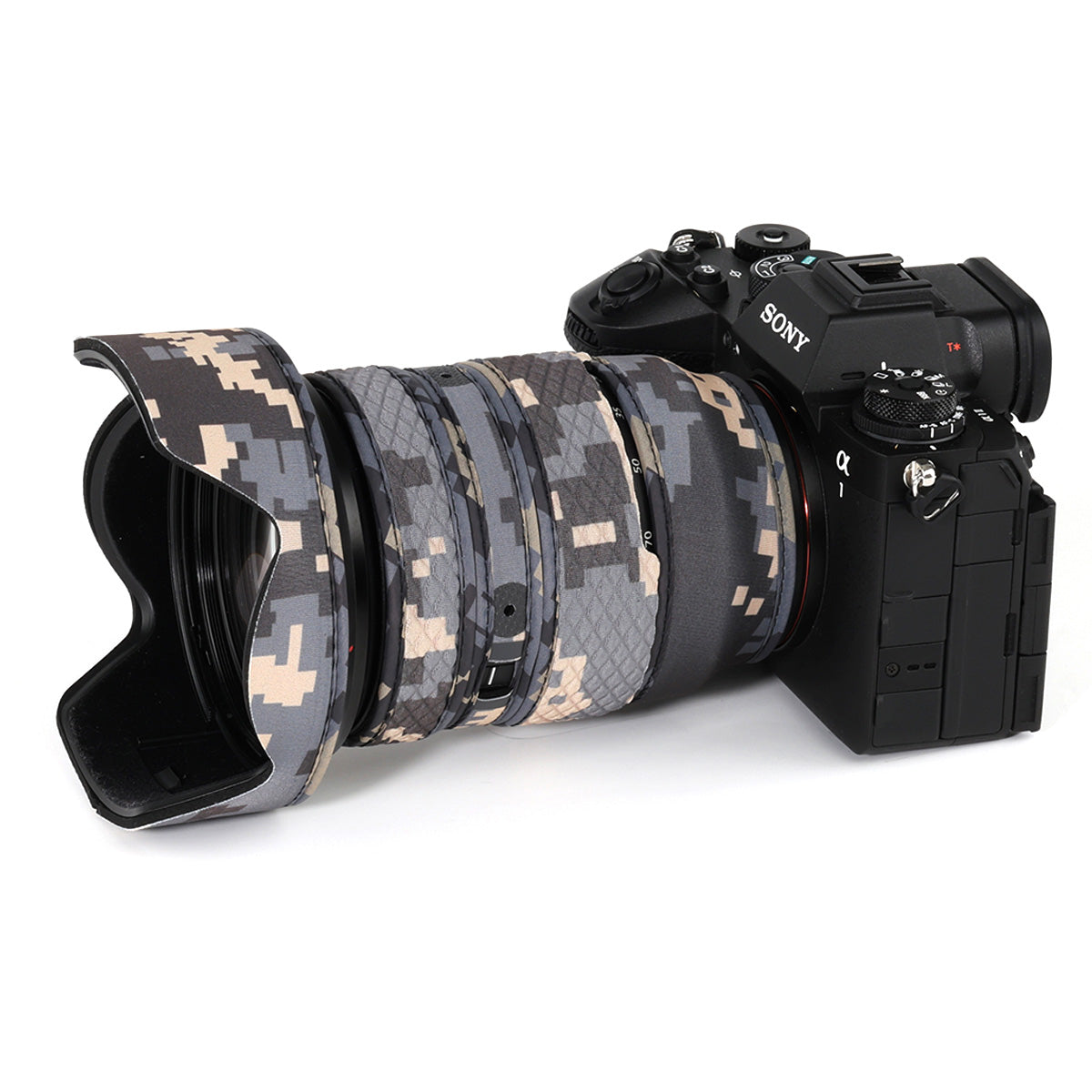 CHASING BIRDS Lens Camouflage Waterproof Coat for SONY FE 24-70mm F2.8 GM II Rainproof Lens Protective Cover Version IV
