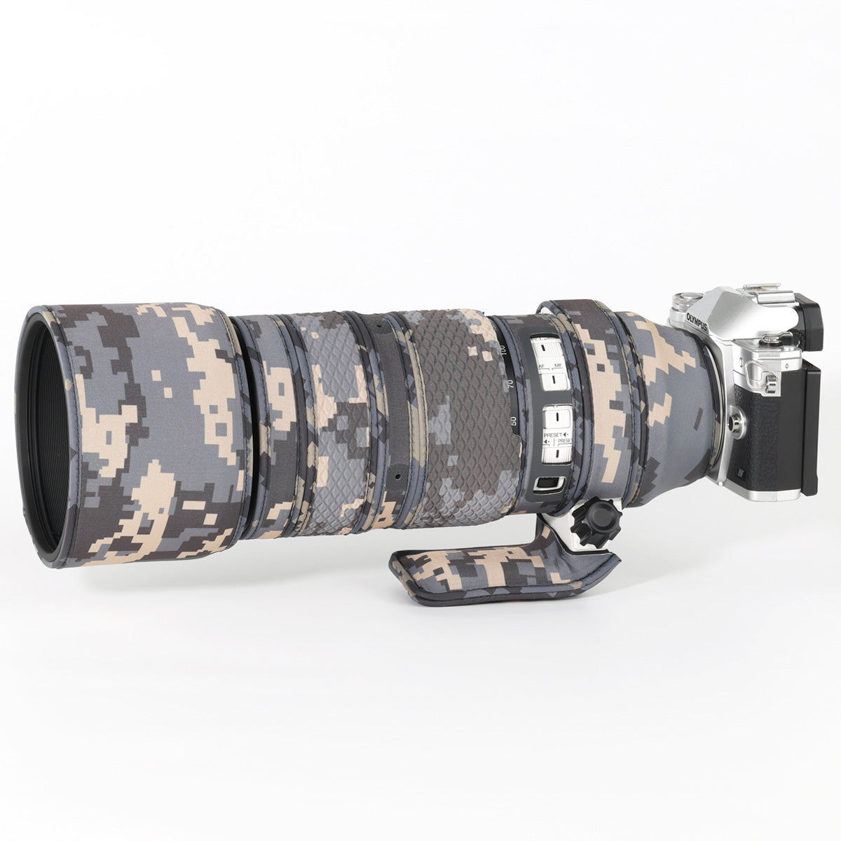 CHASING BIRDS Lens Camouflage Waterproof Coat for Olympus M.ZUIKO Digital ED 50-200mm F2.8 IS PRO Rainproof Lens Protective Cover Version IV