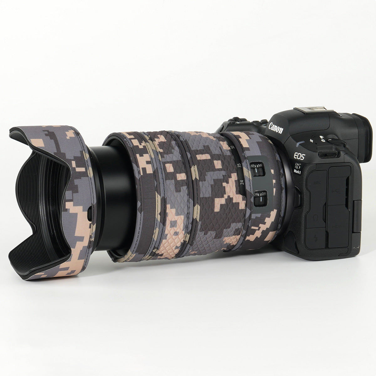 CHASING BIRDS Lens Camouflage Waterproof Coat for Canon RF 24-70mm F2.8 L IS USM Rainproof Lens Protective Cover Version IV