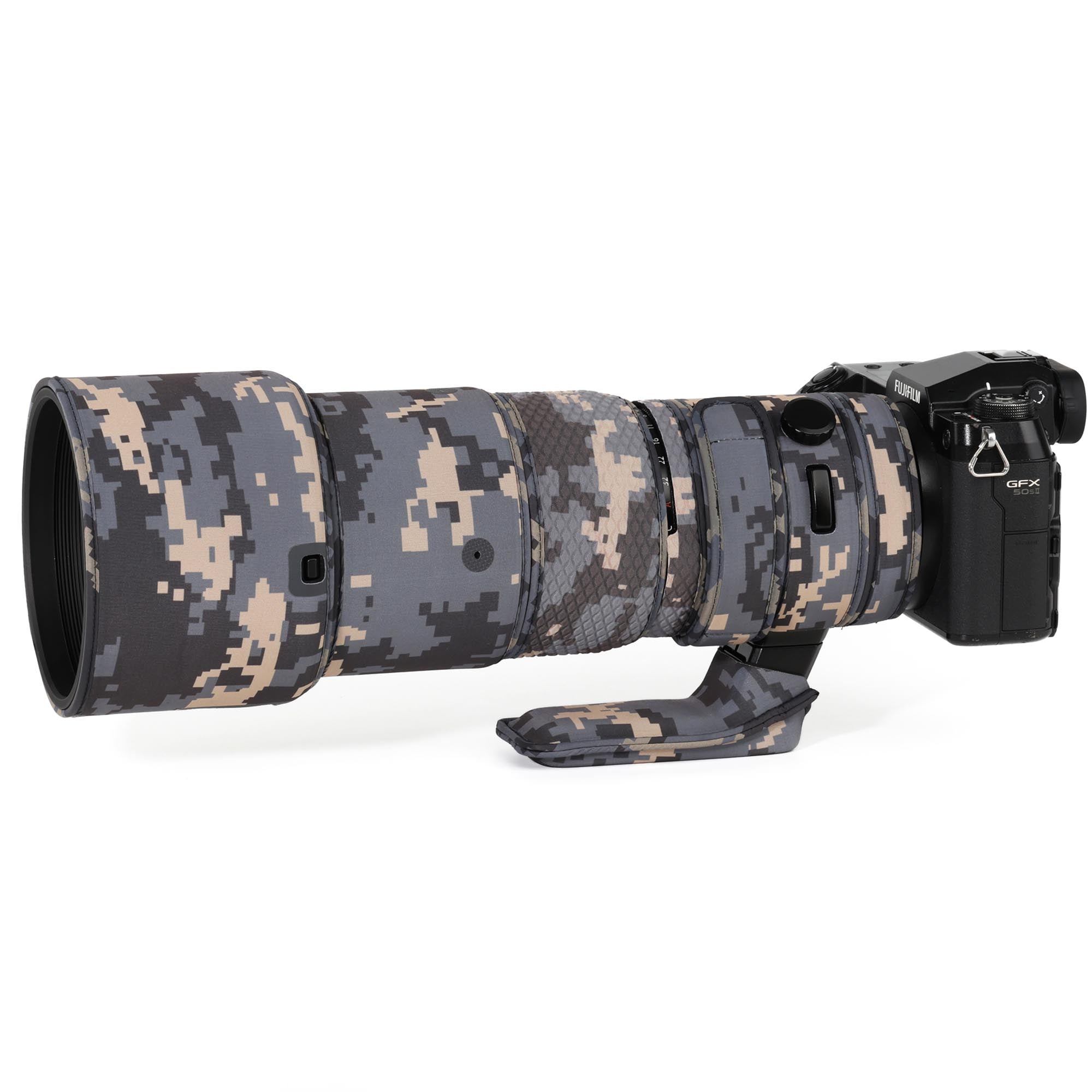 CHASING BIRDS Lens Camouflage Waterproof Coat for FUJIFILM GF 500mm F5.6 R LM OIS WR Rainproof Lens Protective Cover Version IV