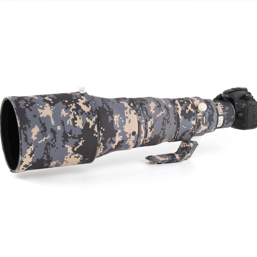 CHASING BIRDS Camouflage Waterproof Lens Coat for Canon EF 600mm F4 L is III USM Rainproof Lens Protective Cover