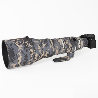 CHASING BIRDS Camouflage Waterproof Lens Coat for Sigma 300-600mm DG OS Sports Rainproof Lens Protective Cover