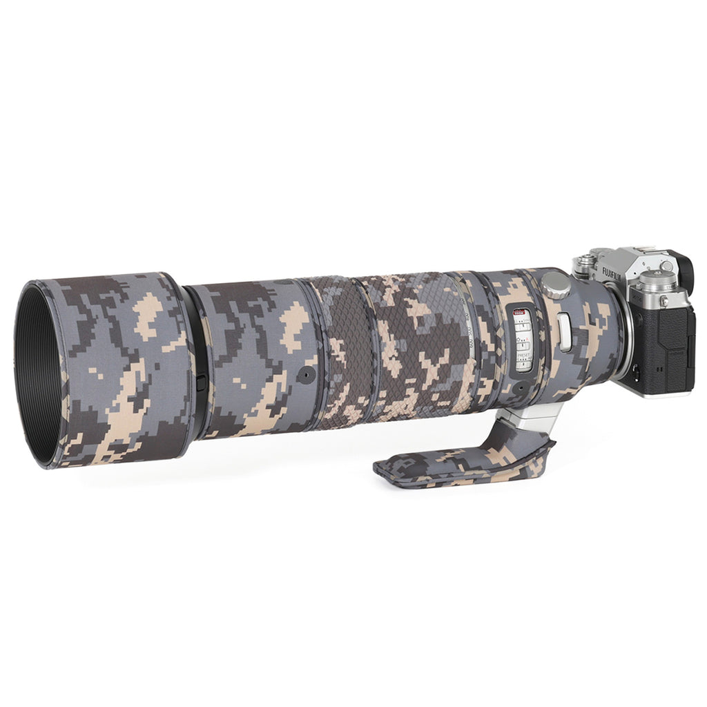 CHASING BIRDS Lens Camouflage Waterproof Coat for FUJIFILM XF 150-600mm F5.6-8 R LM OIS WR Rainproof Lens Protective Cover Version IV