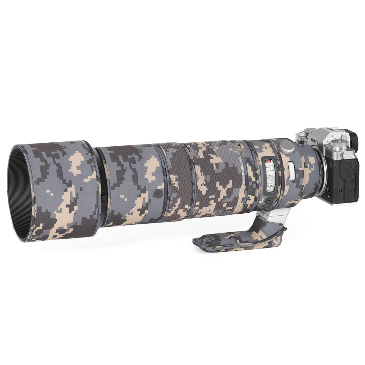 CHASING BIRDS Lens Camouflage Waterproof Coat for FUJIFILM XF 150-600mm F5.6-8 R LM OIS WR Rainproof Lens Protective Cover Version IV