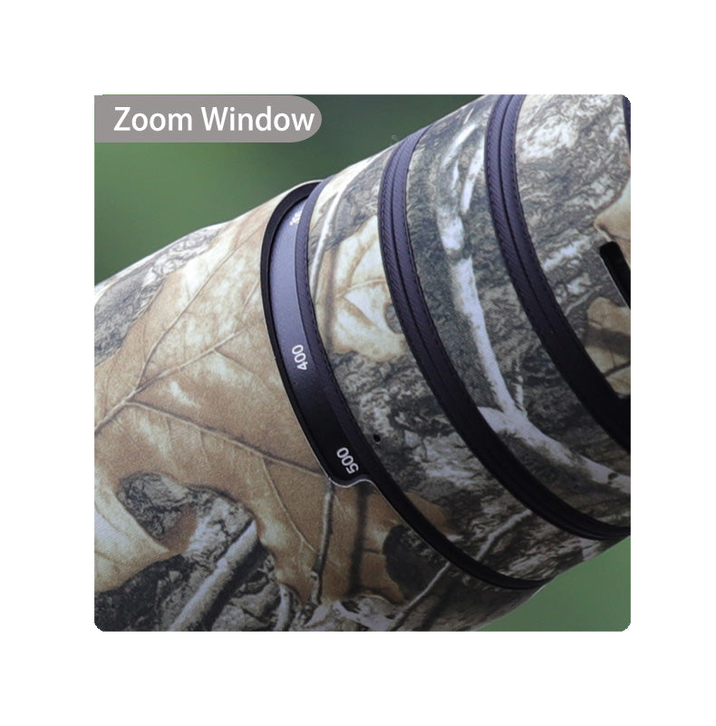 CHASING BIRDS Camouflage Waterproof Lens Coat for Nikon AF-S 200-500mm f/5.6E ED VR Rainproof Lens Protective Cover