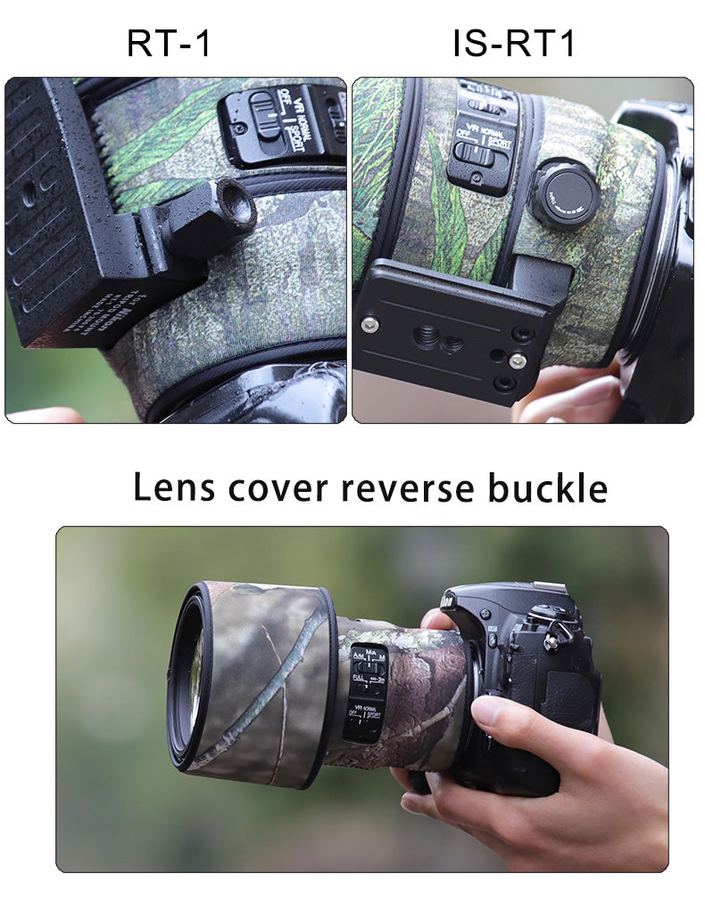 CHASING BIRDS Camouflage Waterproof Lens Coat for Nikon AF-S 300mm F/4E PF ED VR Rainproof Lens Protective Cover