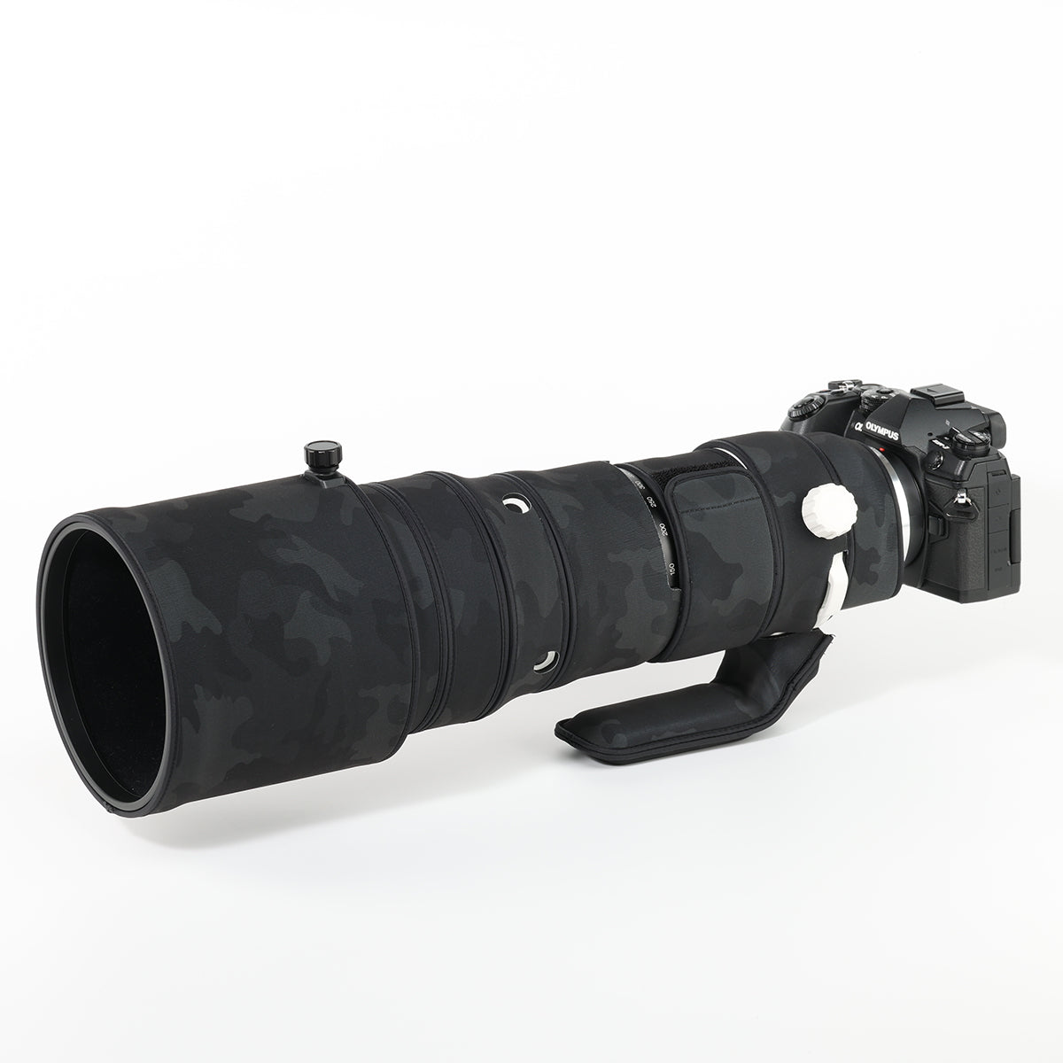 CHASING BIRDS Camouflage Waterproof Lens Coat for Olympus 150-400mm f4.5 TC1.25x IS PRO Rainproof Lens Protective Cover