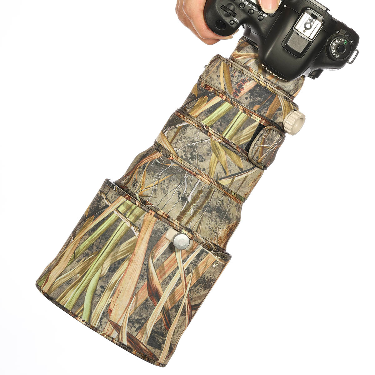 CHASING BIRDS Lens Camouflage Waterproof Coat for CANON EF 200mm F2 L IS USM Rainproof Lens Protective Cover Version IV