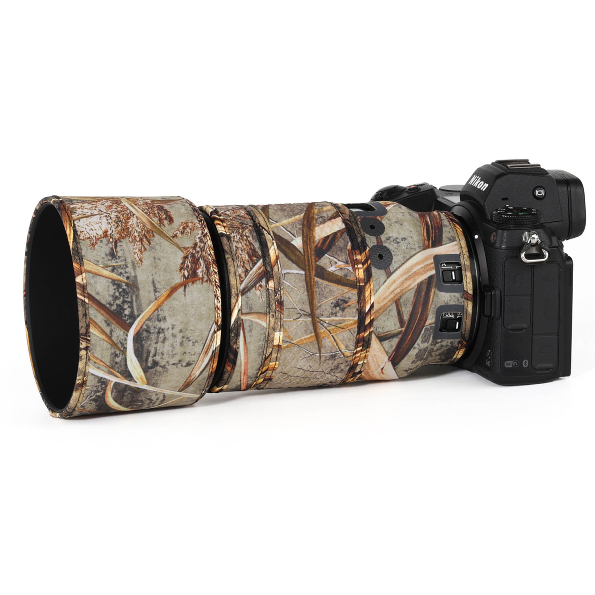 CHASING BIRDS Camouflage Waterproof Lens Coat for Nikon Z 105mm F2.8 VR S Rainproof Lens Protective Cover