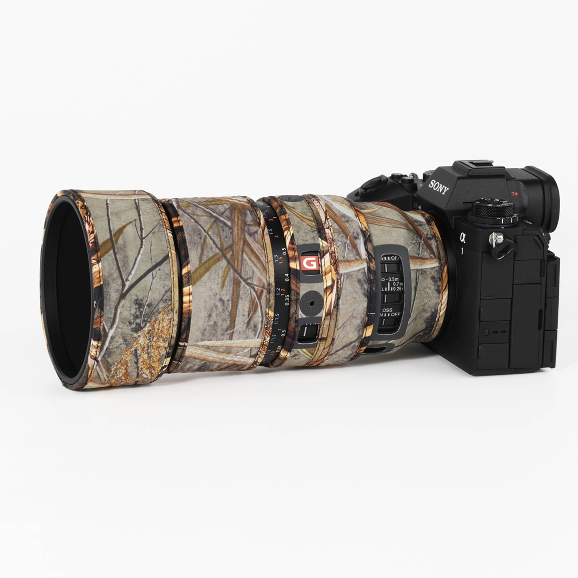 CHASING BIRDS Lens Camouflage Waterproof Coat for SONY FE 100mm F2.8 Macro GM OSS Rainproof Lens Protective Cover Version IV